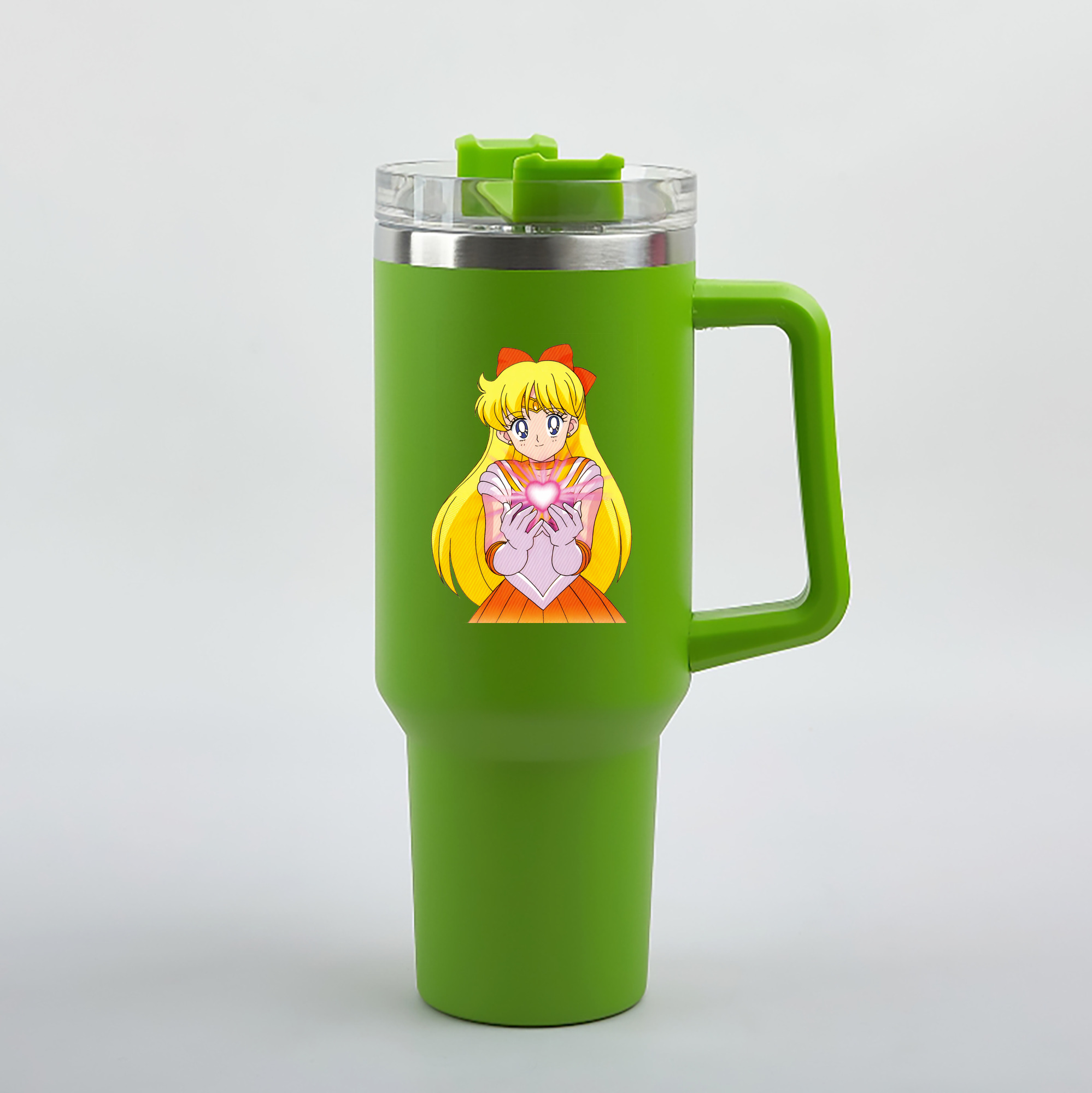 （画像用） 美少女戦士セーラームーン 愛野 美奈子 あいの みなこ Sailor Moon Aino Minako 1200mL車用タンブラー（カラープリント）